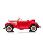 Elektrické autíčko Mercedes Benz 540A Retro - nelakované - červené